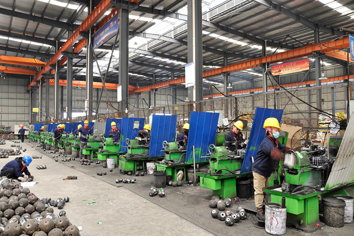 泰兴网架锥头车间